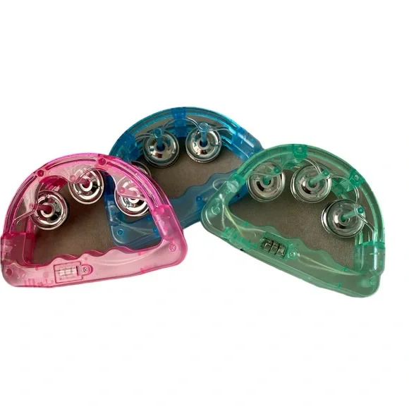 Light up tambourines - Picture 3 of 4